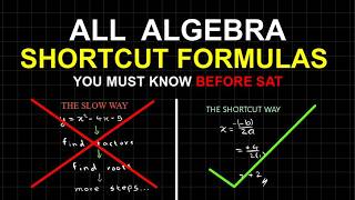 All Algebra Shortcuts You Must Know for a Perfect 800 in SAT Math | Digital SAT 2026