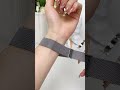 Milanese Loop Metal Apple Watch Band💗#applewatchband #outfit #watchband #shorts