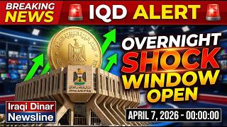 🚨 IRAQI DINAR BREAKING: April Shock Window Opens — Overnight Change Possible! 🇮🇶