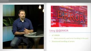Sneak Peek: Handling Errors in T-SQL Code