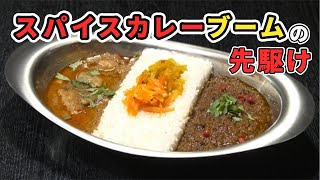 静岡のスパイスブームの先駆者！独創的な調合のスパイスが織りなすあいがけカレー★☆