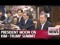 Pres. Moon says peace will bring economic benefits for S. Korea