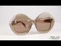 authentic vintage rare oversized sunglasses by udo proskch serge kirchhofer