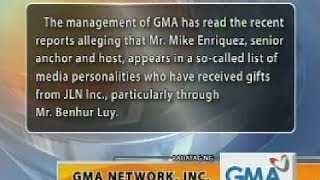 BT: Pahayag ng GMA Network kaugnay ng inilabas na artikulo ng PHL Daily Inquirer