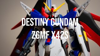 Destiny Gundam ZGMF X42S Assembly