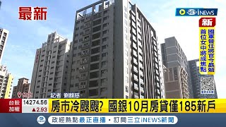 房市冷颼颼! 10月房貸近乎\