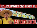 Local food center Dewi Sri Legian Kuta, Local cheap food in Bali