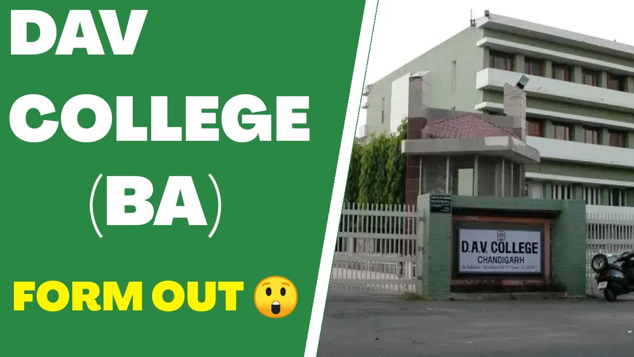 DAV College Chandigarh BA Admissions 2020 | Steps To Fill Admission ...