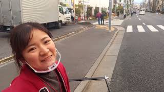 師走の浅草を人力車で行く動画一日目奈々ちゃん中編　Sightseeing in Asakusa in December by rickshaw for two daysDay 1 Nana-chan