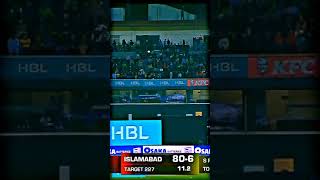 Hasan Ali vs Sikandar Raza🤯#cricket #psl #todaymatch #viral #viralshorts #shorts