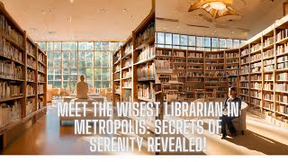 "Tranquil Wisdom: The Patient Librarian of Metropolis" | inspired nation