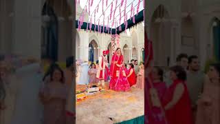 Rahul Vaidya & Disha Parmar WhatsApp Status😍 #rahulvidya #dishaparmar #bride #dishul #weddingvideo