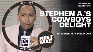 TEARS OF COWBOYS FANS! Stephen A. states the FACTS about the Cowboys 😂 | First Take