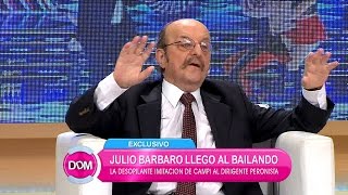 Julio Bárbaro salió a hablar de la imitación de Campi