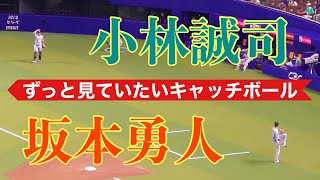 坂本勇人\u0026小林誠司キャッチボール