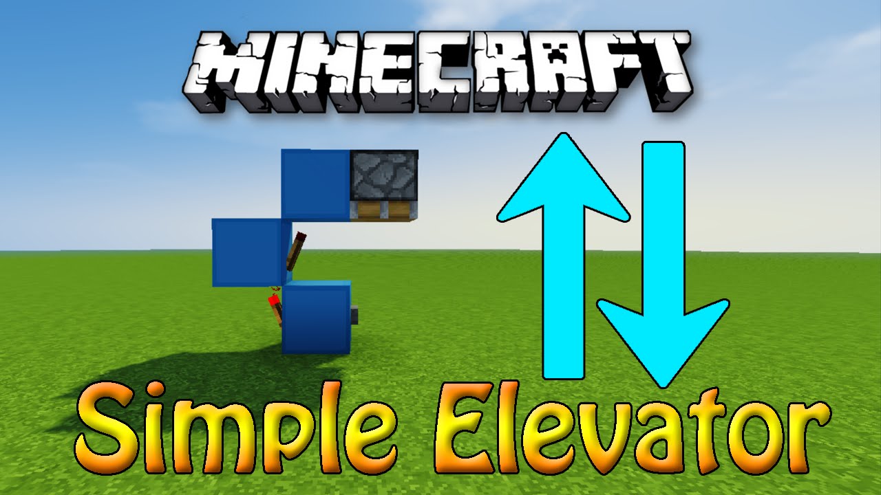 Minecraft Redstone Elevator Tutorial