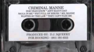 Criminal Manne - Wanted By the Law