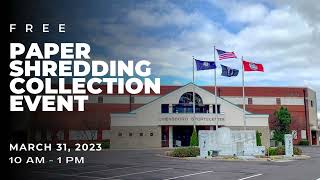 Free Paper Shredding Collection Event