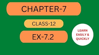 Class 12th_Maths_Chapter-7_Exercise 7.2 (q-31,32)||Ex 7.2_q31,32