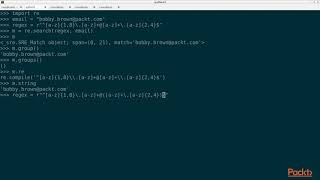 Hands-On Python Regular Expressions: Grouping and Capturing Data and the Match Object|packtpub.com
