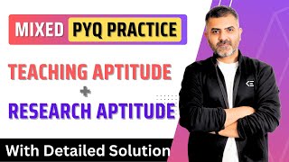 Teaching and Research Aptitude | Most Expected PYQs in Jan-2025 UGC-NET Exam