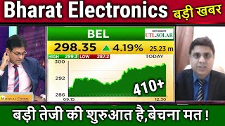 Bharat Electronics share news,Buy or sell ? Future analysis,bel share latest news,target tomorrow