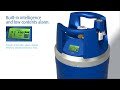 linde gas genie® built in intelligence and low content alarm