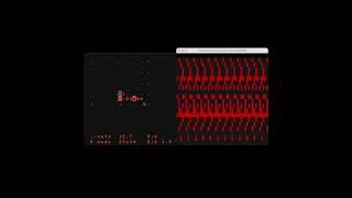 ORCA controlling PROCESSING visuals with MIDI