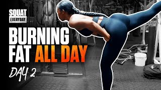 Burning Fat all Day | Squat Everyday day 2| Mike Rashid
