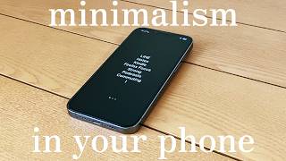 Minimalism in your phone and how to set up dumbify