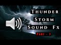 Thunderstorm Sound Effects Part 7 | 10 Mins Of Thunderstorm Relaxing Sounds