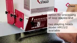 STAGO HM 15 - automatic stapling machine