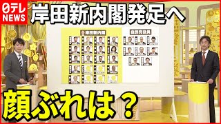 【新内閣】旧政権から決別も？“岸田カラー”顔ぶれは  キーワードは「ガマンの人事」と「安倍・菅政治との決別(?) 」