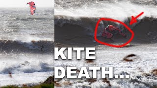 STORM KITE-MARE at SKETCHY spot!!! - Court In The Act #FREERIDE VLOG