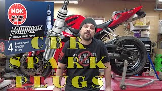 Honda CBR 1000 Spark Plug Change | How To Change Spark Plugs On A 2007 CBR1000 (And Other Years)