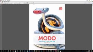1st Python Script after reading MODO Macros & Python Scripting Vol. 1