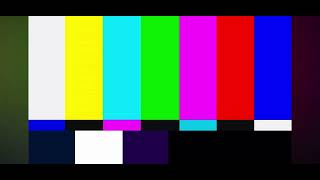 Classic TV Test Pattern | Retro Broadcast Screen & Tone
