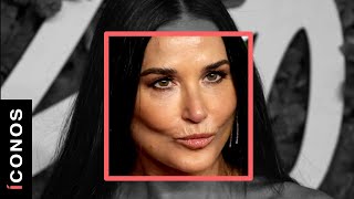 Demi Moore nuevamente con retoques en su rostro