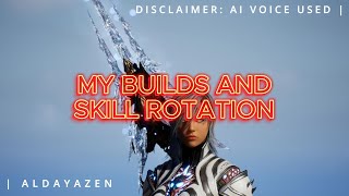 GUIDE | MY BUILDS AND SKILL ROTATION | SPEAR/DAGGER | THRONE AND LIBERTY