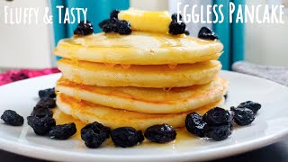 Eggless Pancake Recipe | Light \u0026 Fluffy Pancakes | Best Bites