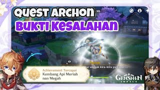 Genshin Impact | Quest Archon : Bukti Kesalahan ( Mencari Bukti Penghianatan)