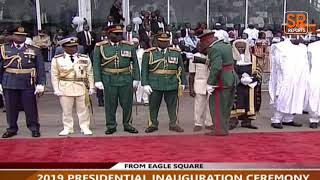 WATCH: Oshiomole Disgraced, Walked Out For Standing In Wrong Protocol Order While Awaiting President