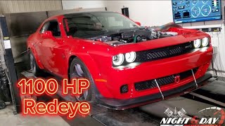 1100HP Hellcat Redeye On The Dyno