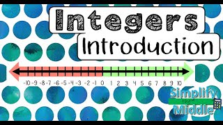 Integer Intro Video Lesson