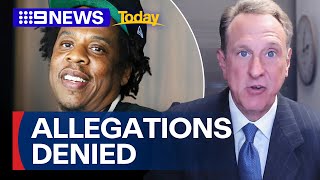 Jay-Z calls shocking rape allegations 'blackmail attempt’ | 9 News Australia