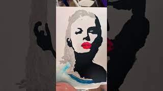 My Taylor Swift Paint party was a hit. Look how all the images are different. #taylorswift