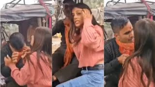 Woman thrashes auto driver allegedly over fare dispute in Uttar Pradesh's Mirzapur, video viral