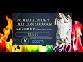 PROTECCIÓN DE 21 DÍAS CON CÓDIGOS SAGRADOS (AGESTA) [DÍA 12] * CON MEDITACIÓN Y ORACIÓN