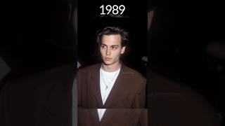 Evolution of Johnny Depp, 1984 to 2023 - #shorts #johnnydepp