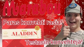 MAISTELLAAN MARABOU ALADDIN KONVEHTEJA!!